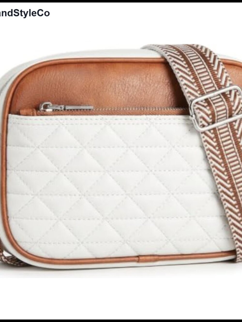 Vegan Leather Quilted Crossbody Hobo Bag RFID Shoulder Purse 2 Straps